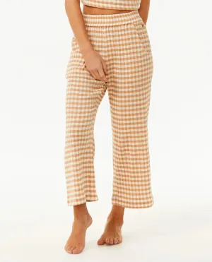 Premium Surf Check Pant - Brown