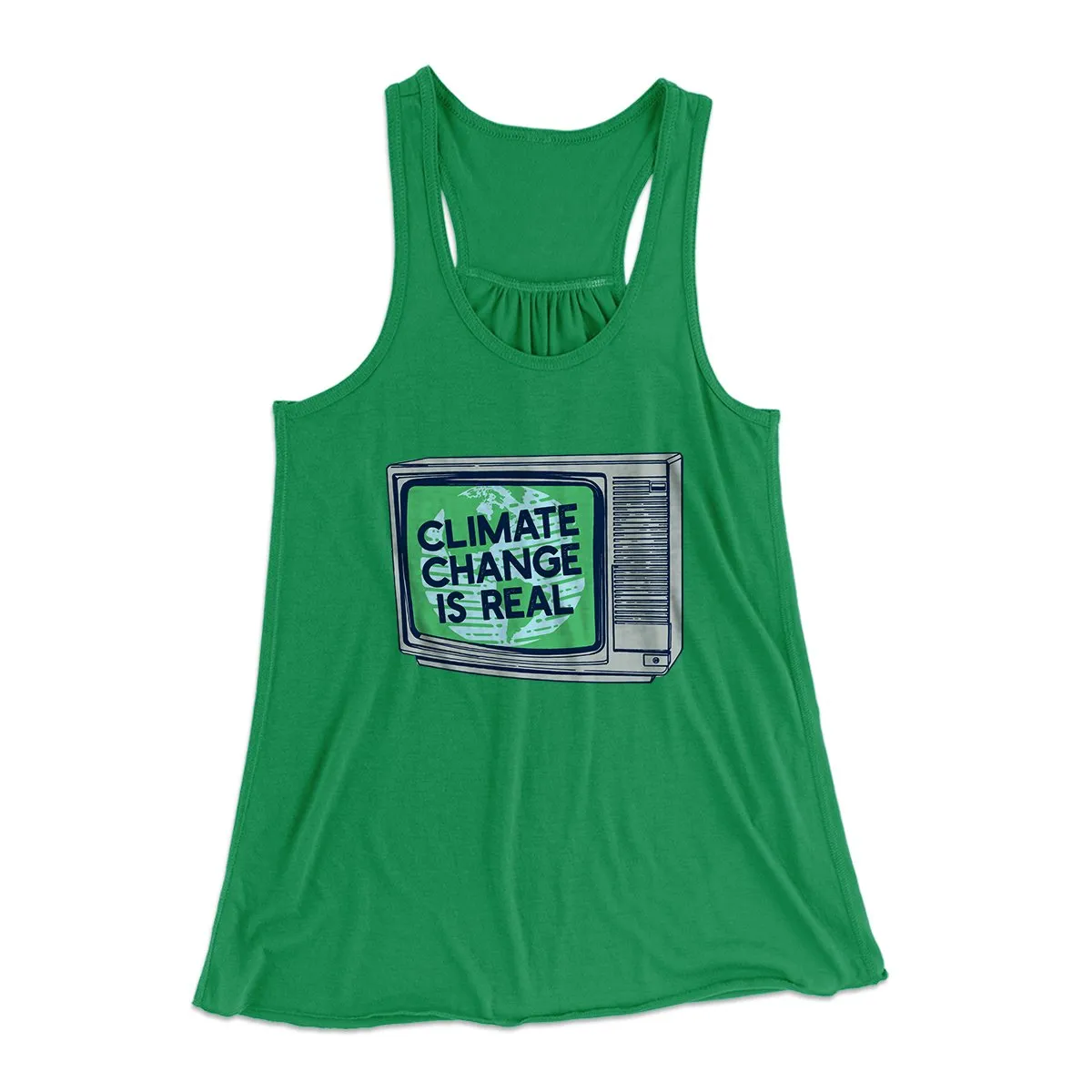 PSA: Climate Change is Real Women's Flowey Tank Top