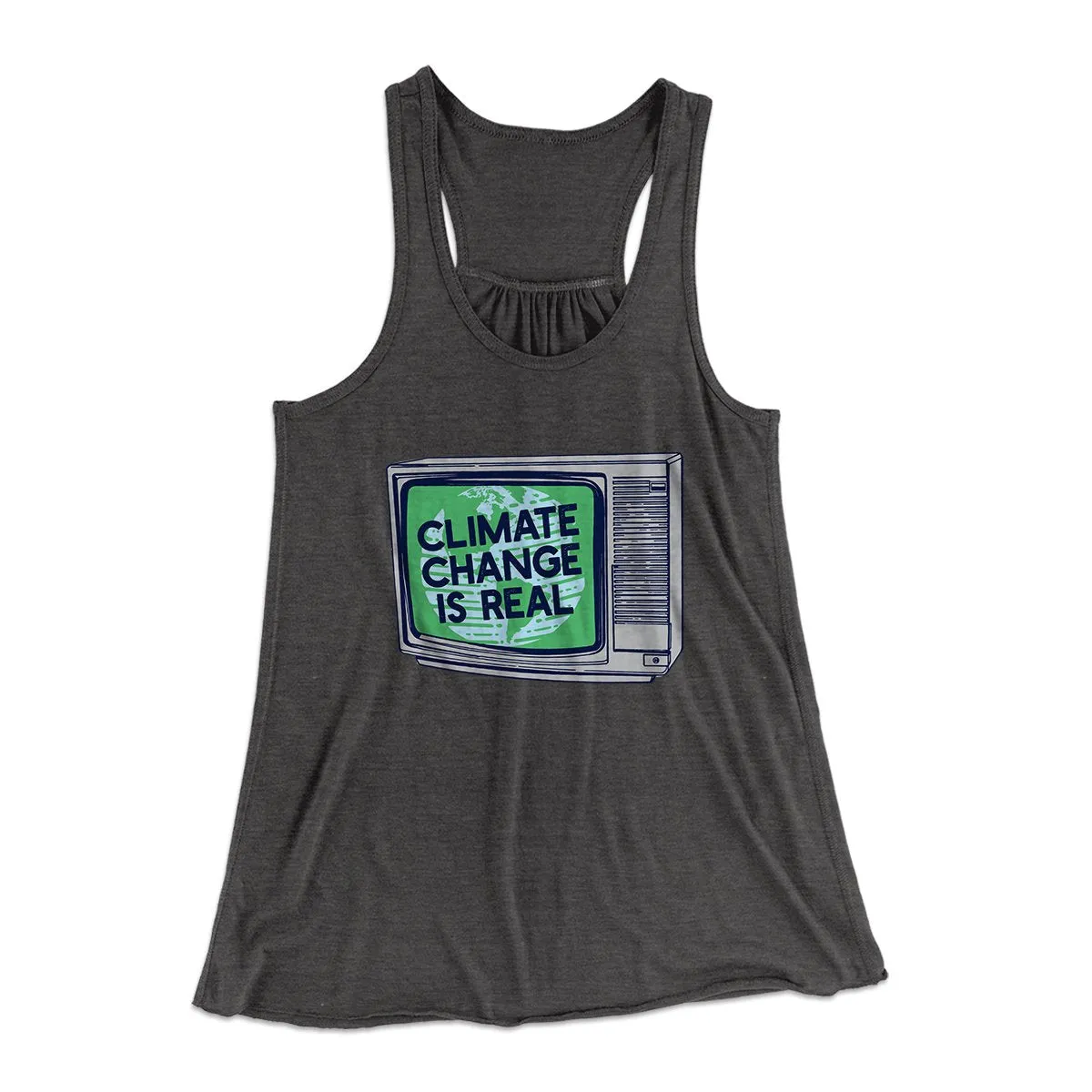 PSA: Climate Change is Real Women's Flowey Tank Top