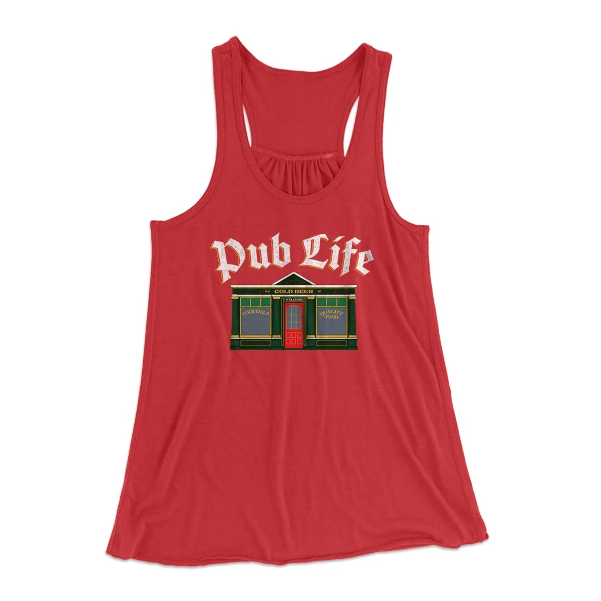 Pub Life Women's Flowey Tank Top