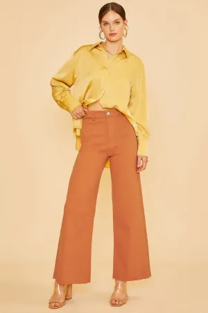 Pumpkin Cropped Pants
