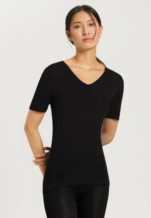 Pure Silk - Short-Sleeved Top