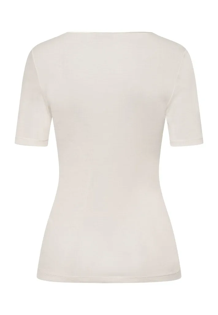 Pure Silk - Short-Sleeved Top