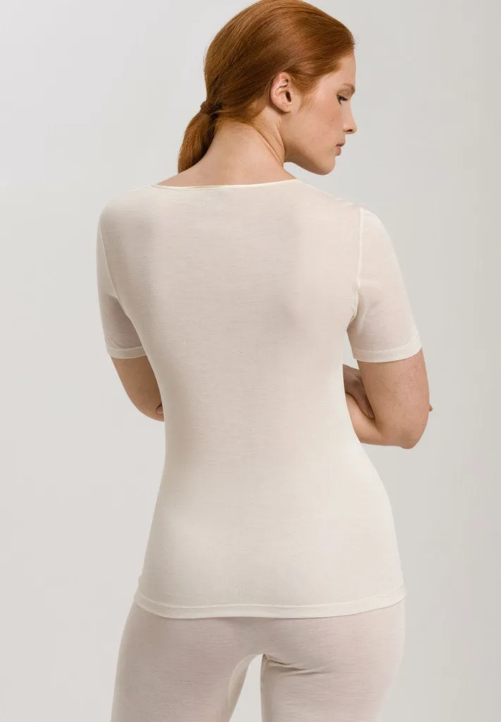 Pure Silk - Short-Sleeved Top