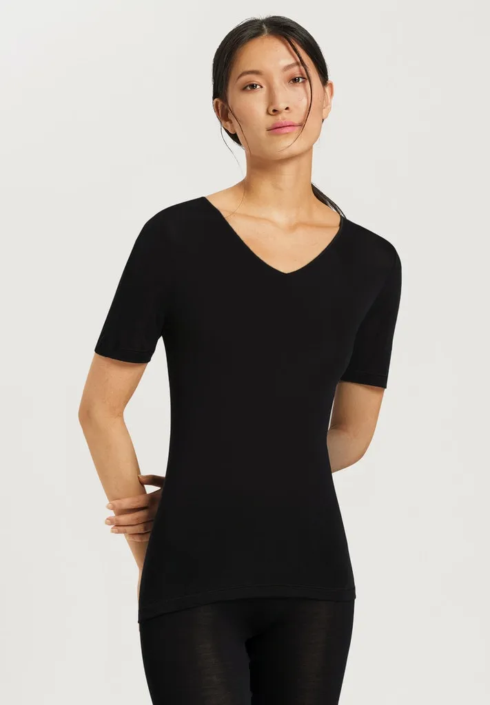 Pure Silk - Short-Sleeved Top
