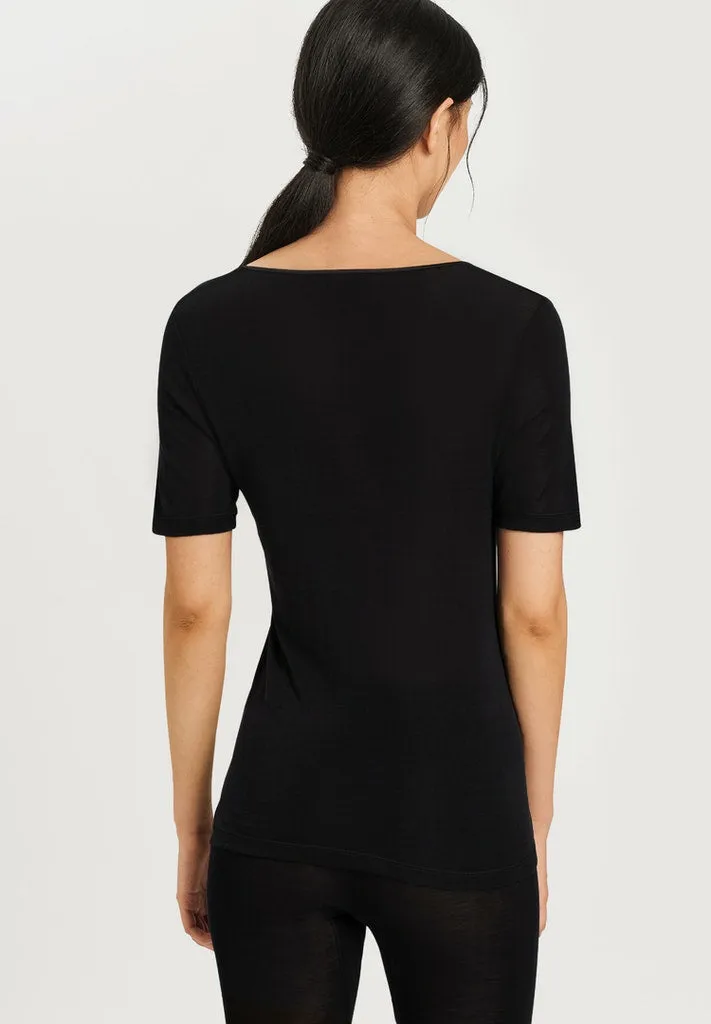 Pure Silk - Short-Sleeved Top