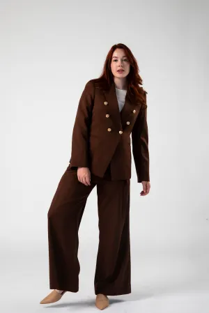 Purpose Wide Leg Flared Pants