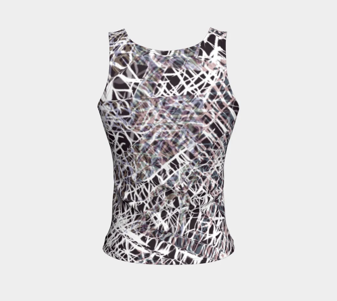 "Courageous" Fitted Tank (Regular)