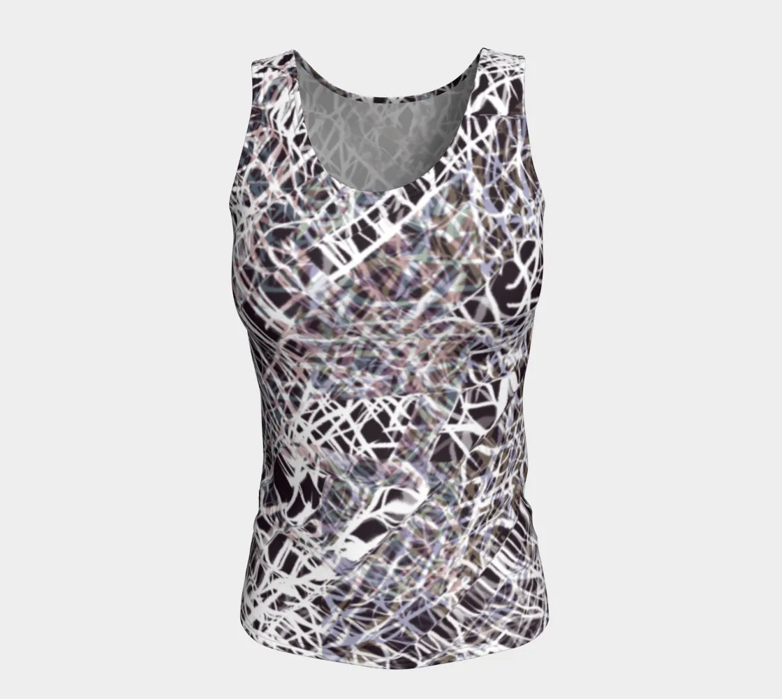 "Courageous" Fitted Tank (Regular)