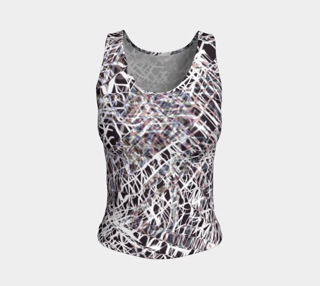 "Courageous" Fitted Tank (Regular)