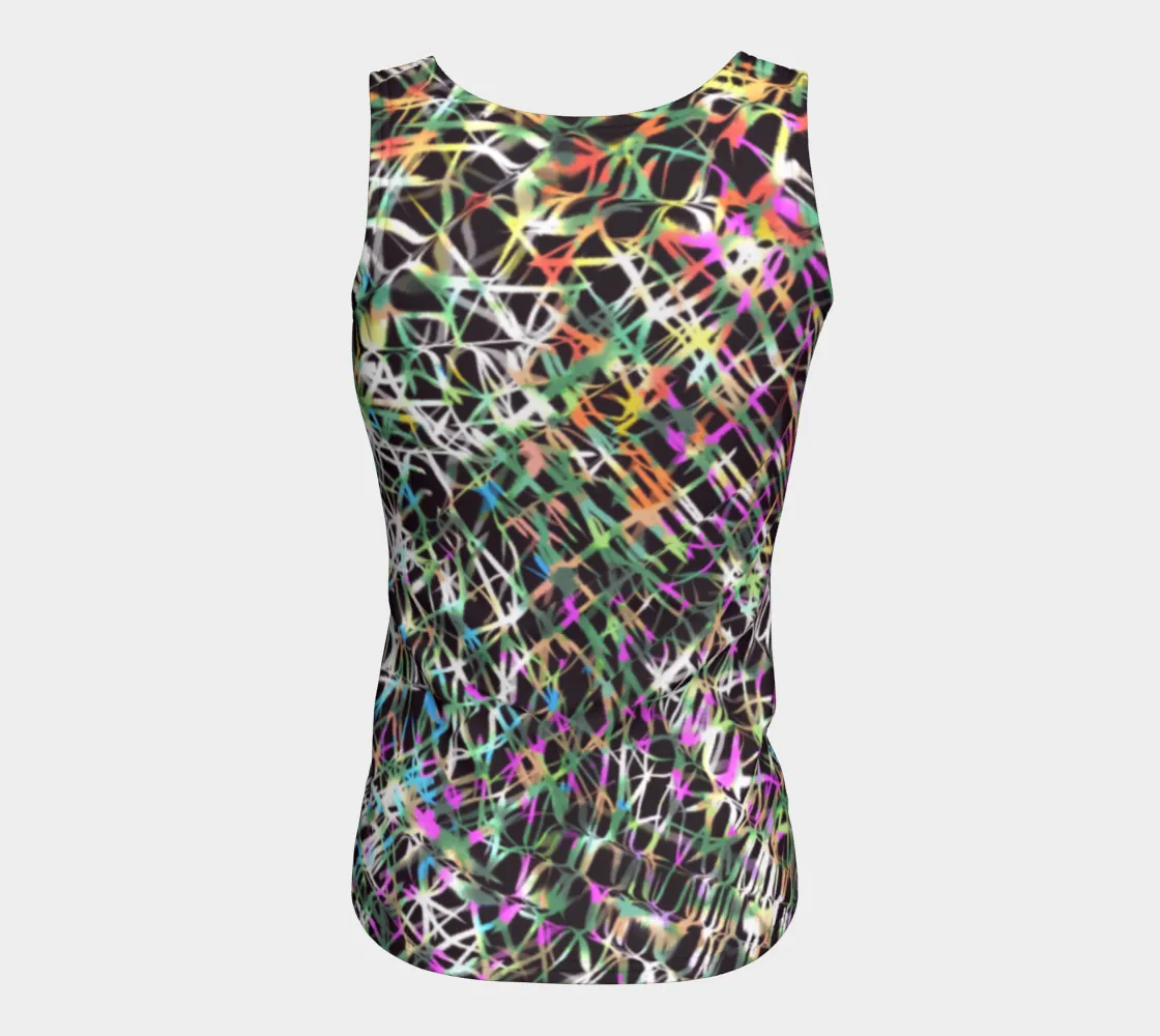 "Northern Lights" Fitted Tank (Long)