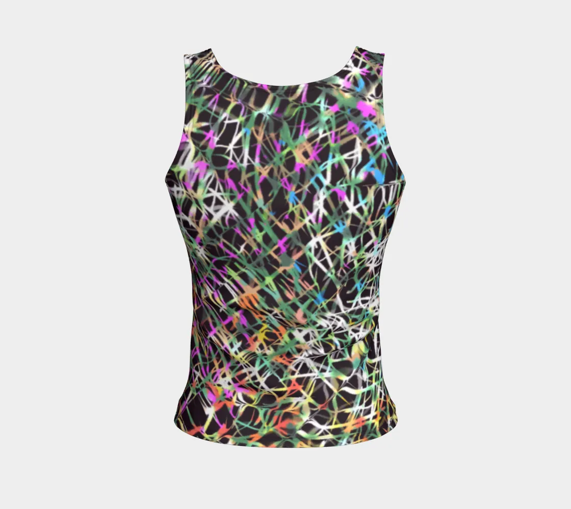 "Northern Lights" Fitted Tank (Long)