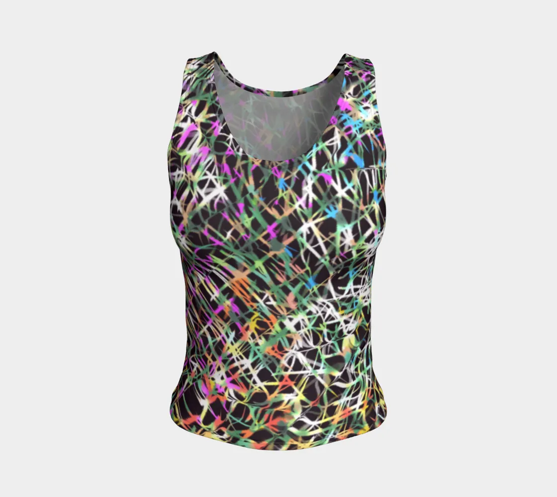 "Northern Lights" Fitted Tank (Long)