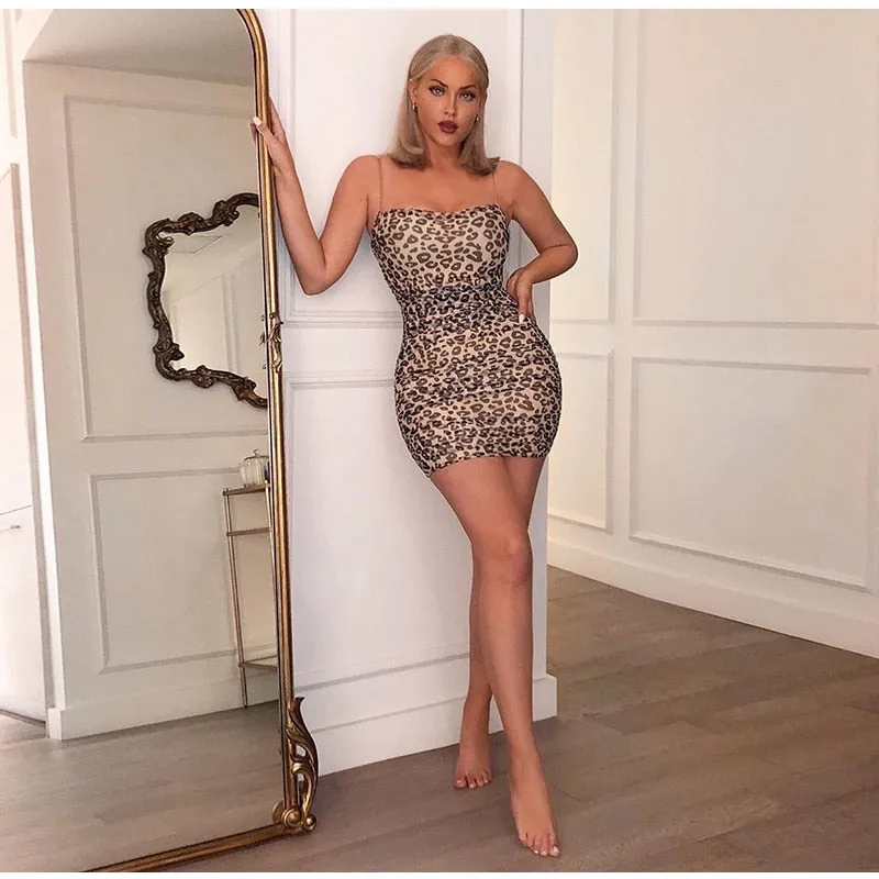 "Wild Child" BodyCon Mini Dress