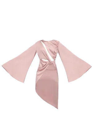 Reba Statement Sleeve Top | Purple Pearl