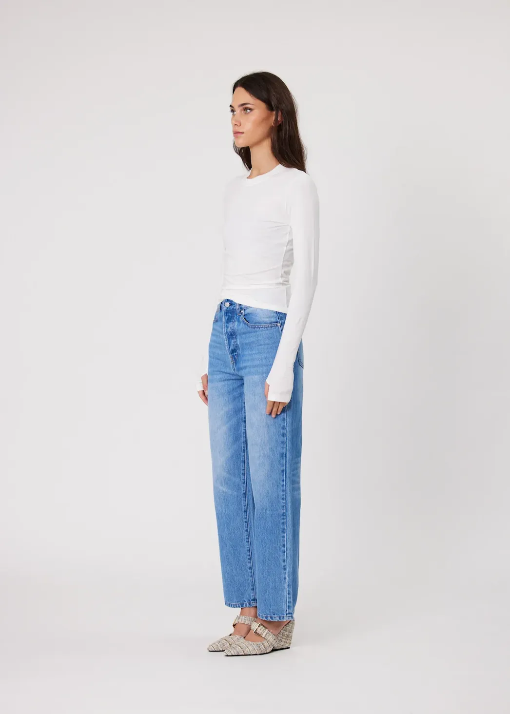 REMAIN Alba Long Sleeve - Bone