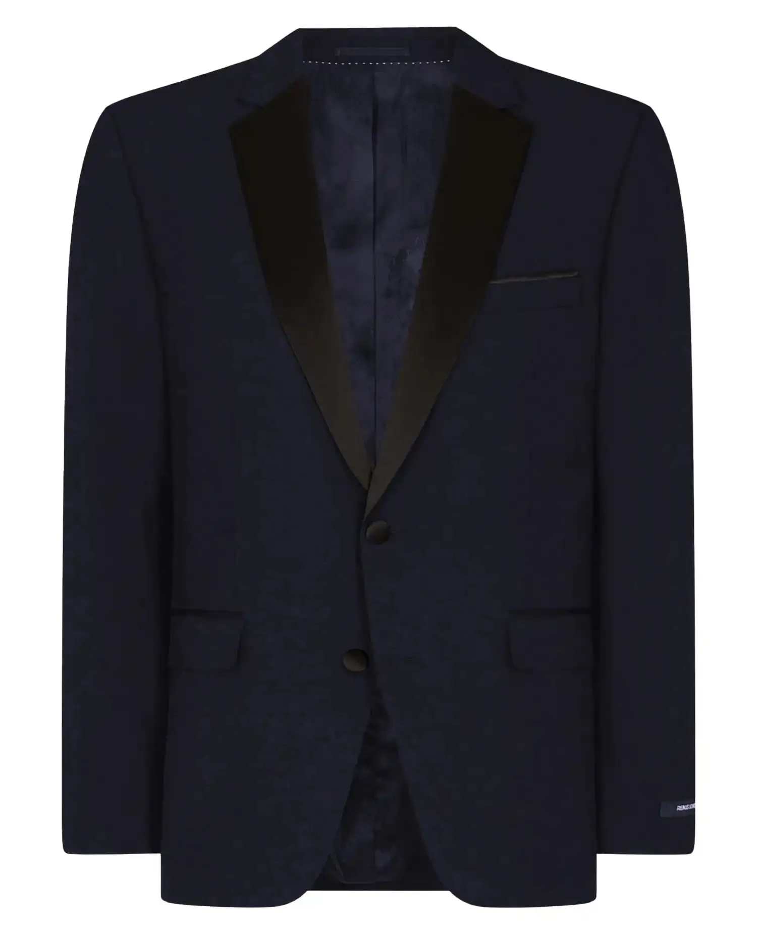Remus Uomo Men's Tuxedo Jacket Tapered Fit Paco 12163/79 Navy
