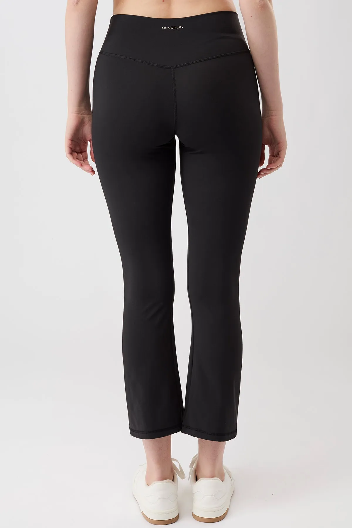 Retro Cropped Pants Black