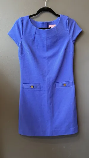 Ribbed Short Sleeve Shift Dress