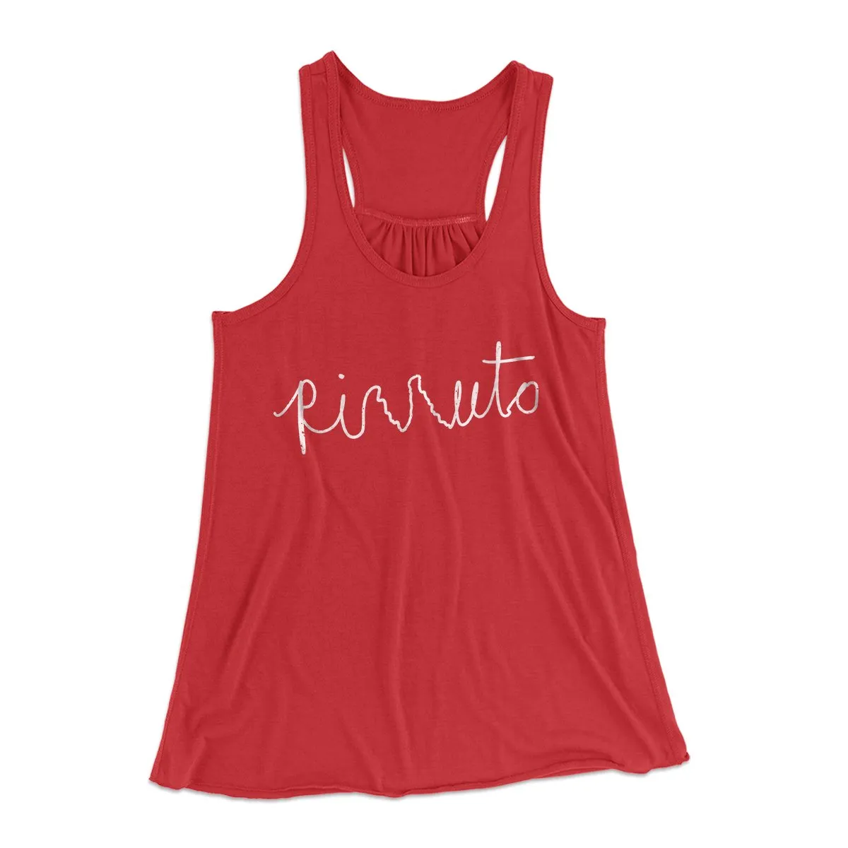 Rizzuto Cursive Women's Flowey Tank Top