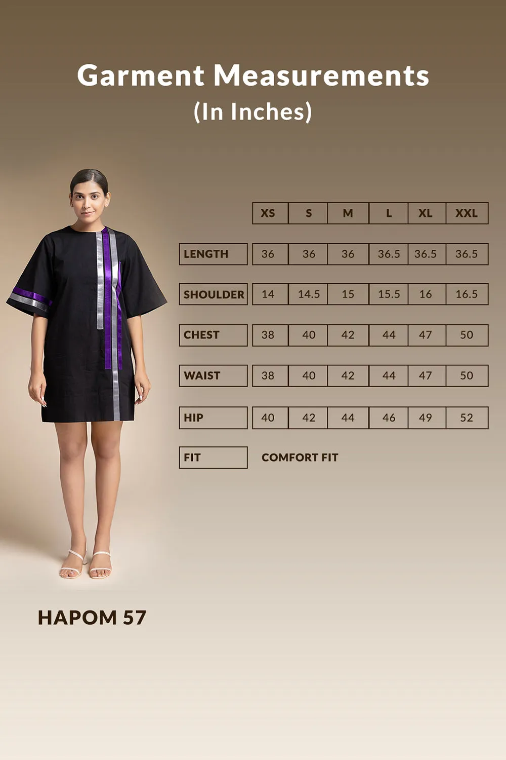 Satin Detailed Shift Dress - Black