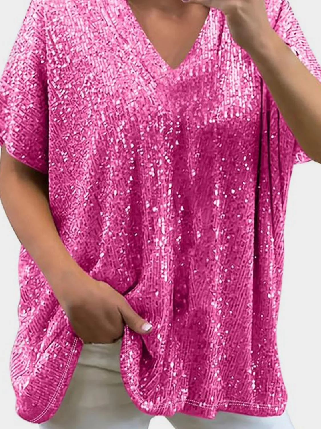Shimmering Glam Top