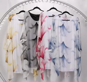Silk Blouse (LO-5707F4)