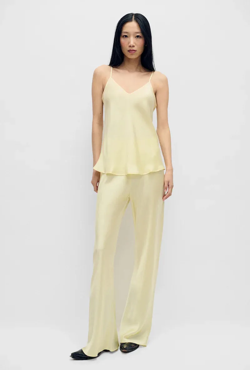 Silk Laundry - Bias Cut Cami Vanilla Flower
