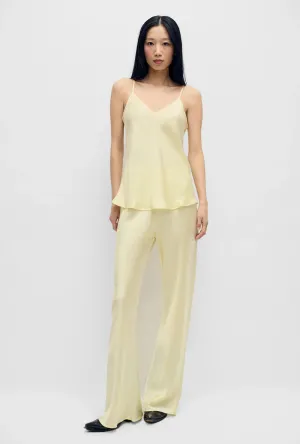 Silk Laundry - Bias Cut Cami Vanilla Flower