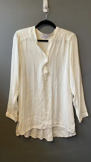 Silk Popover Blouse