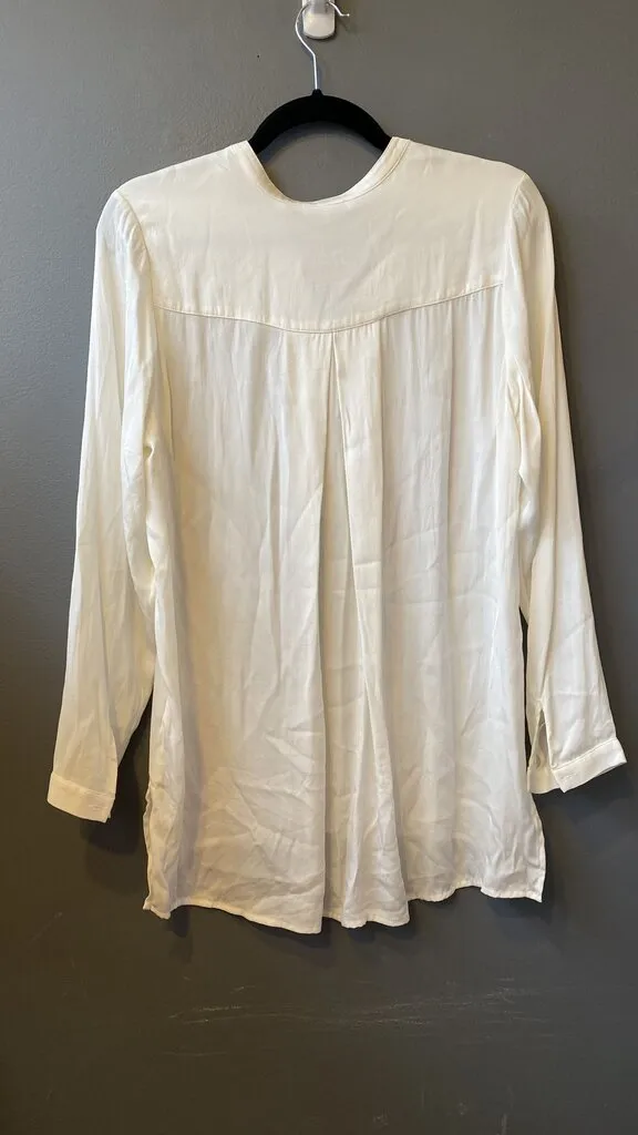 Silk Popover Blouse