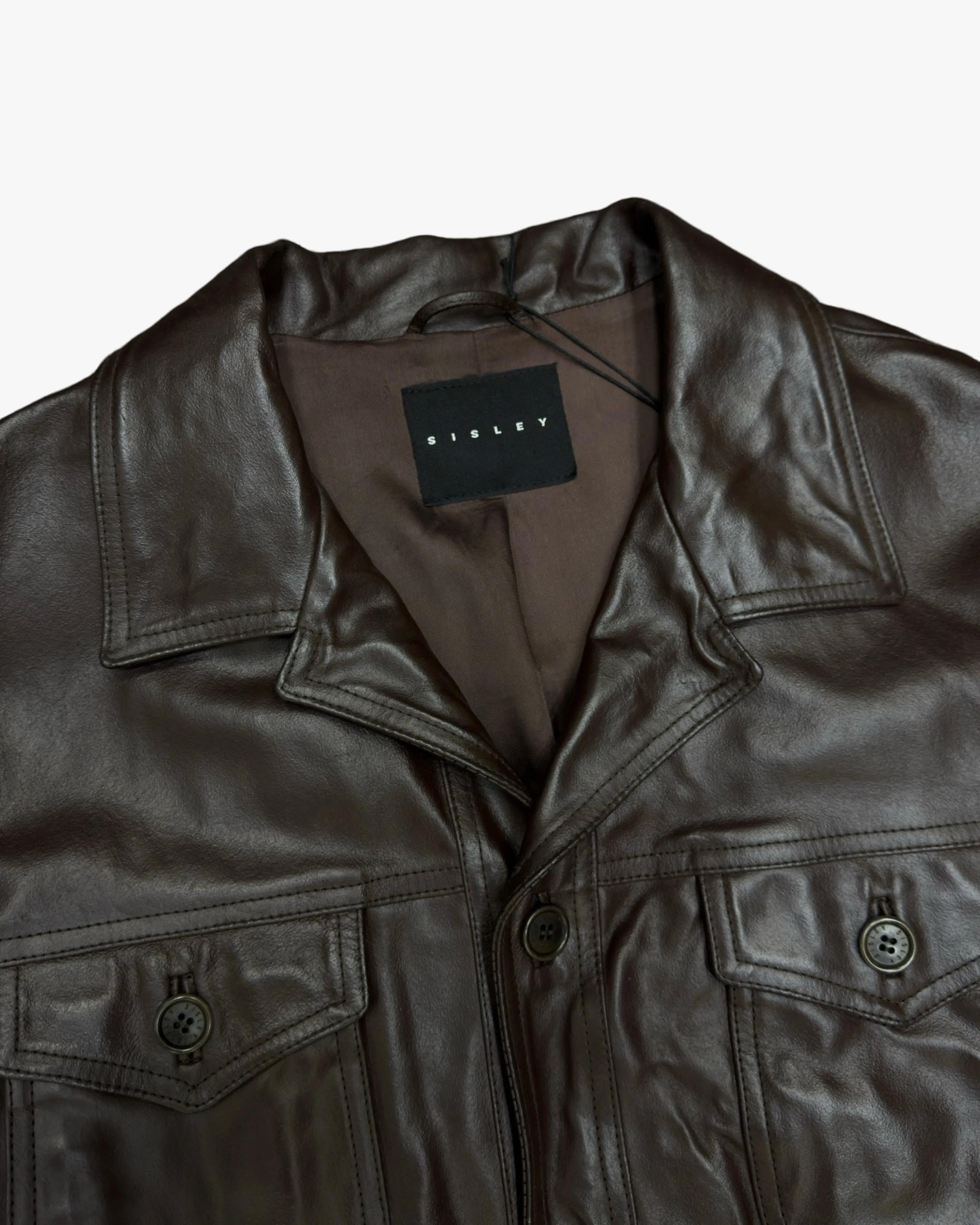 sisley trench blazer xl