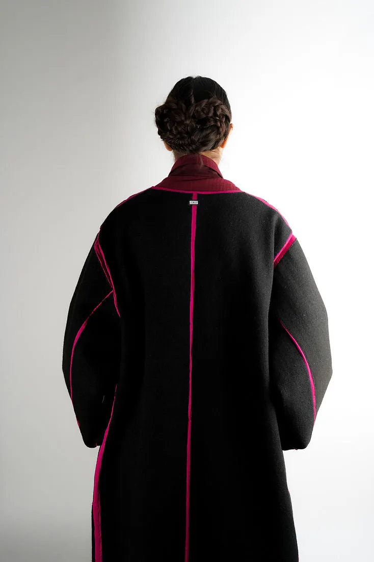 Skeleton Kimono Trench