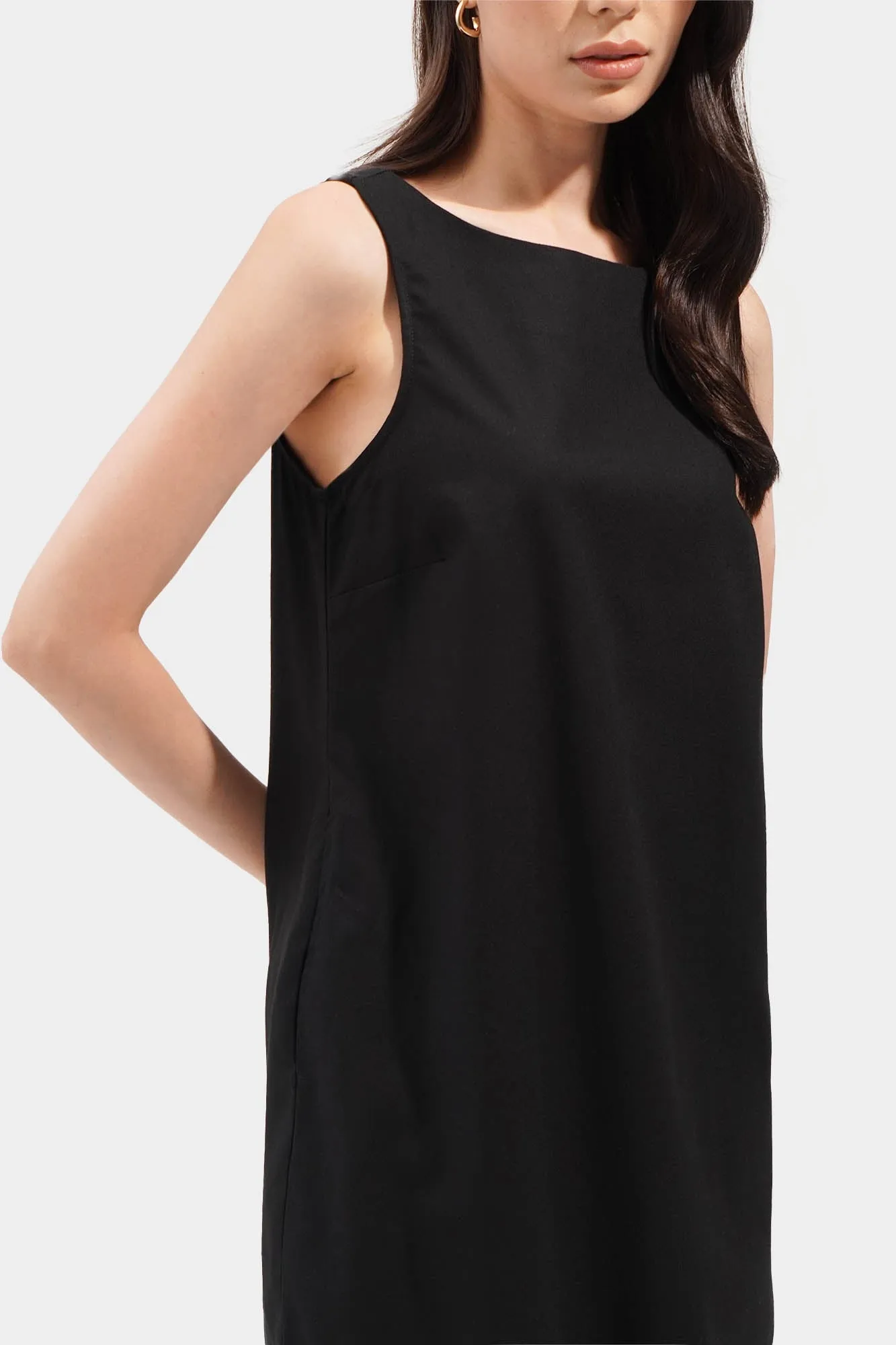 Sleeveless Shift Dress