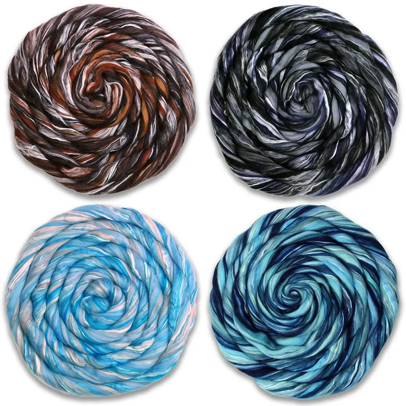 Song of Wool, Silk, and Tweed Fiber Bundle