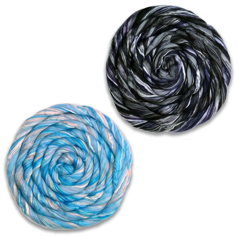 Song of Wool, Silk, and Tweed Fiber Bundle