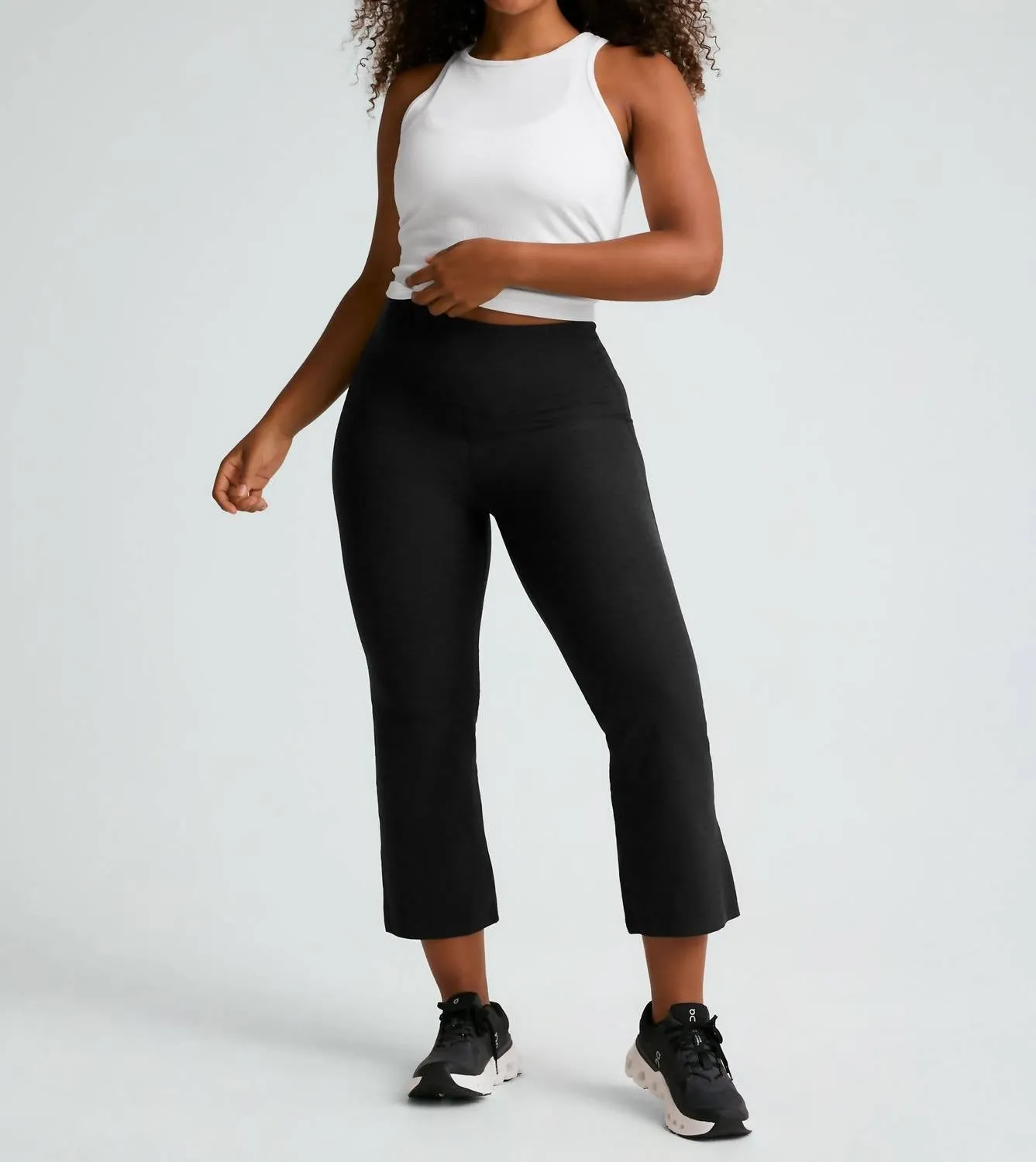 Spacedye Retro Cropped Pants In Darkest Night