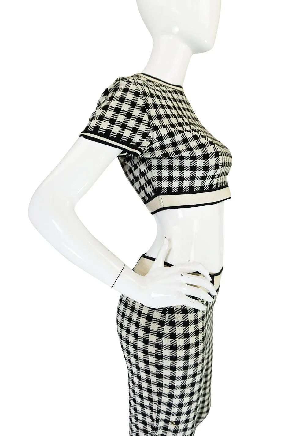 Spring 1991 Alaia "Tati"  Museum Held Crop Top & Leggings