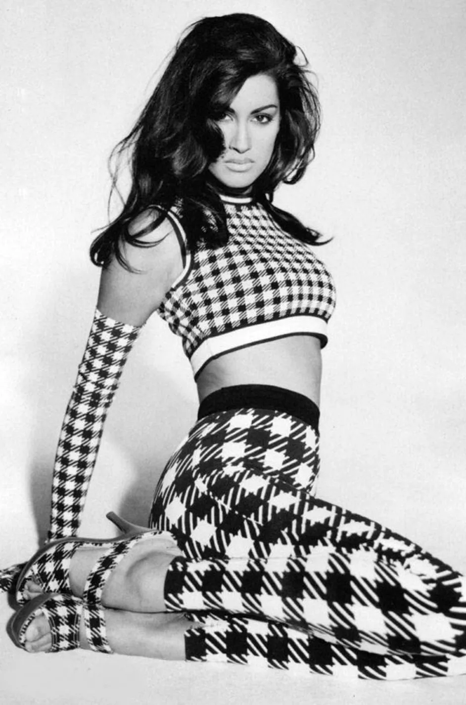 Spring 1991 Alaia "Tati"  Museum Held Crop Top & Leggings