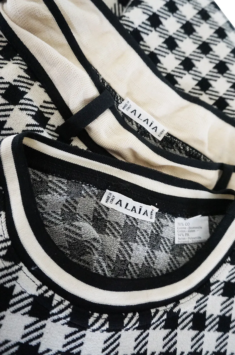 Spring 1991 Alaia "Tati"  Museum Held Crop Top & Leggings