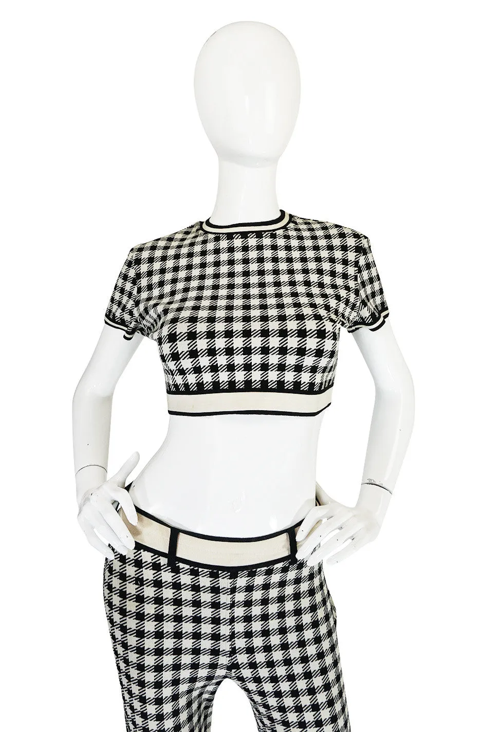 Spring 1991 Alaia "Tati"  Museum Held Crop Top & Leggings