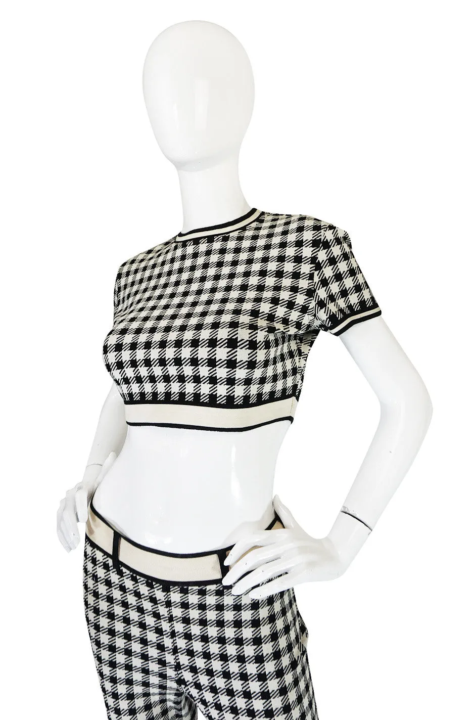 Spring 1991 Alaia "Tati"  Museum Held Crop Top & Leggings