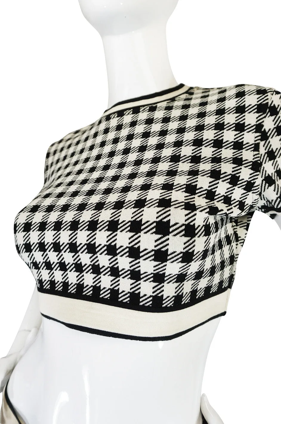 Spring 1991 Alaia "Tati"  Museum Held Crop Top & Leggings