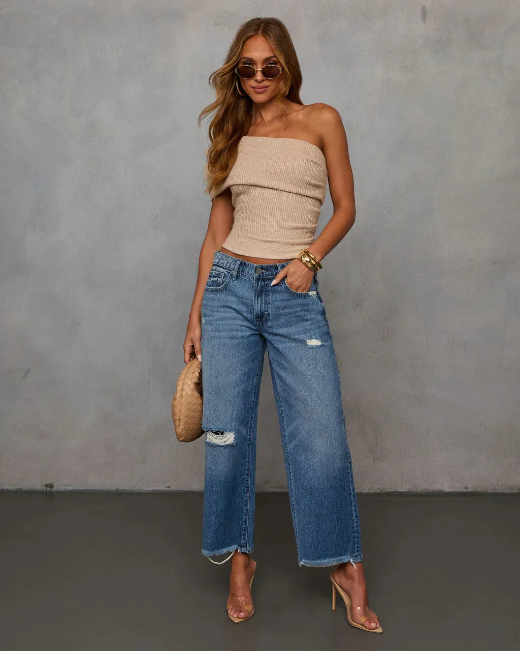 Spring Embrace One Shoulder Top