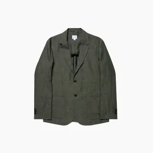 Sunspel Linen Blazer
