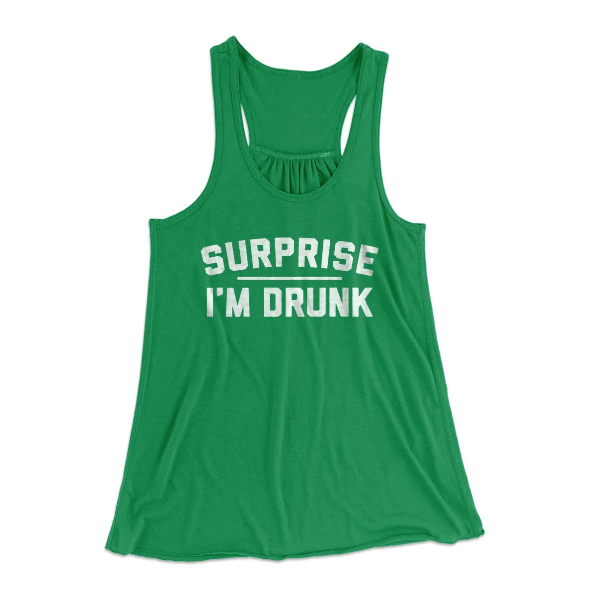 Surprise I'm Drunk Women's Flowey Tank Top