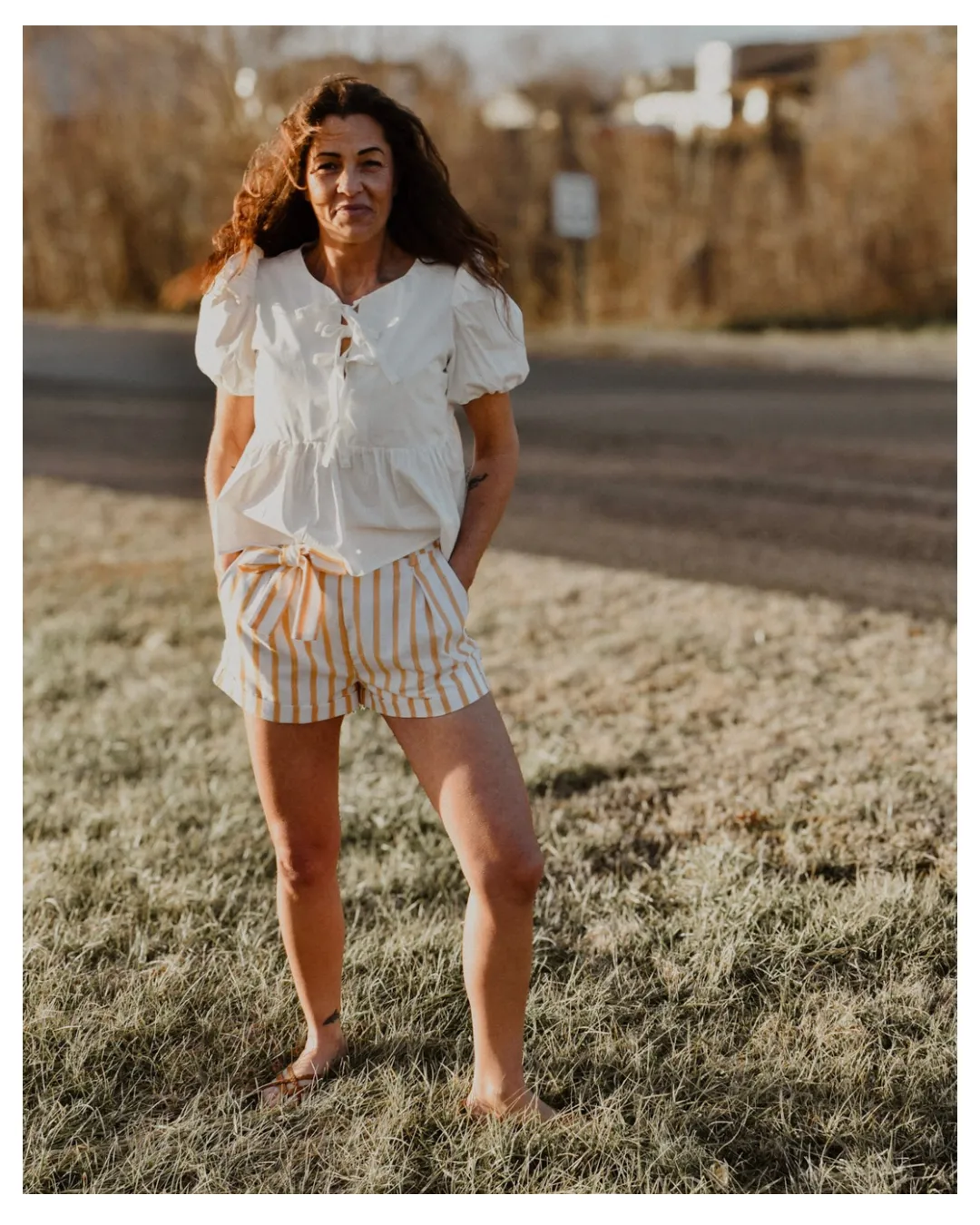 Sydney Tie Top