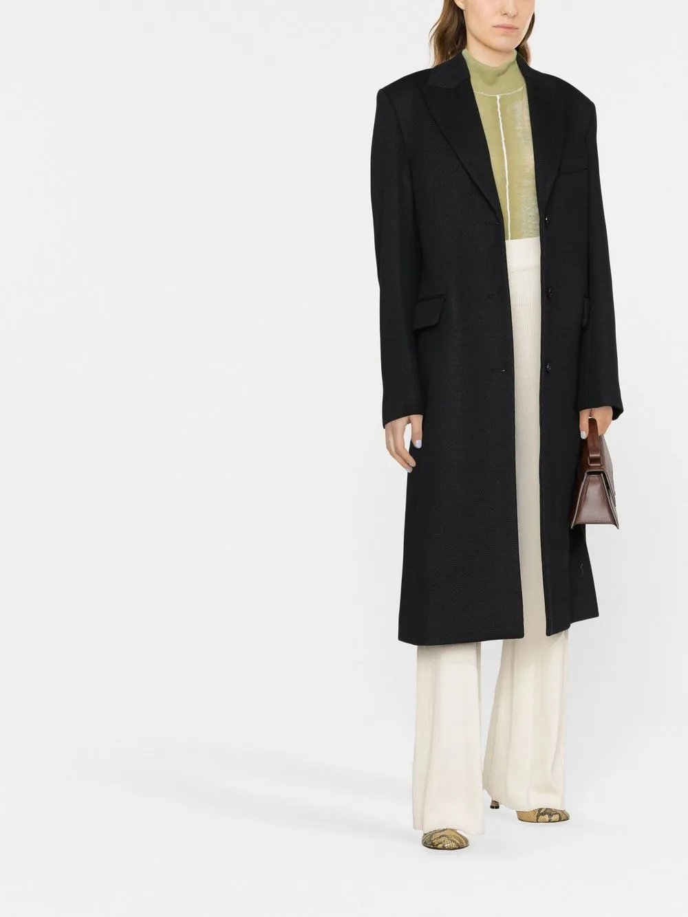 TAILORED TWILL COAT