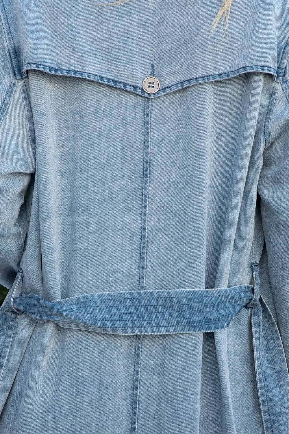 Tencel Trench Coat Jacket