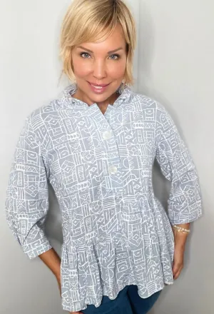 The Aura Blouse - Reflect - H2541GW